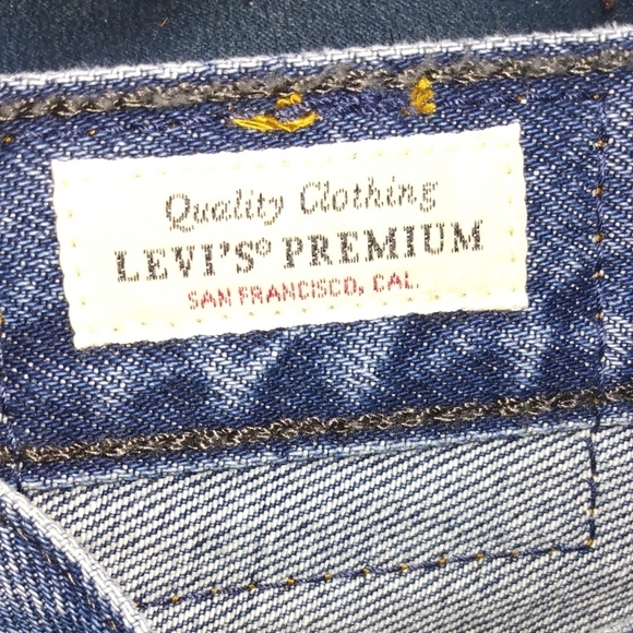 Levi's 501 Original Blue Jeans - Picture 4 of 16